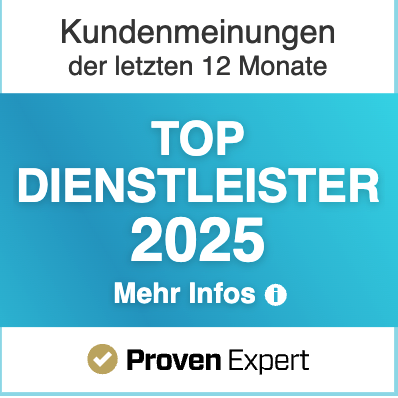 ProvenExpert Top Dienstleister 2025